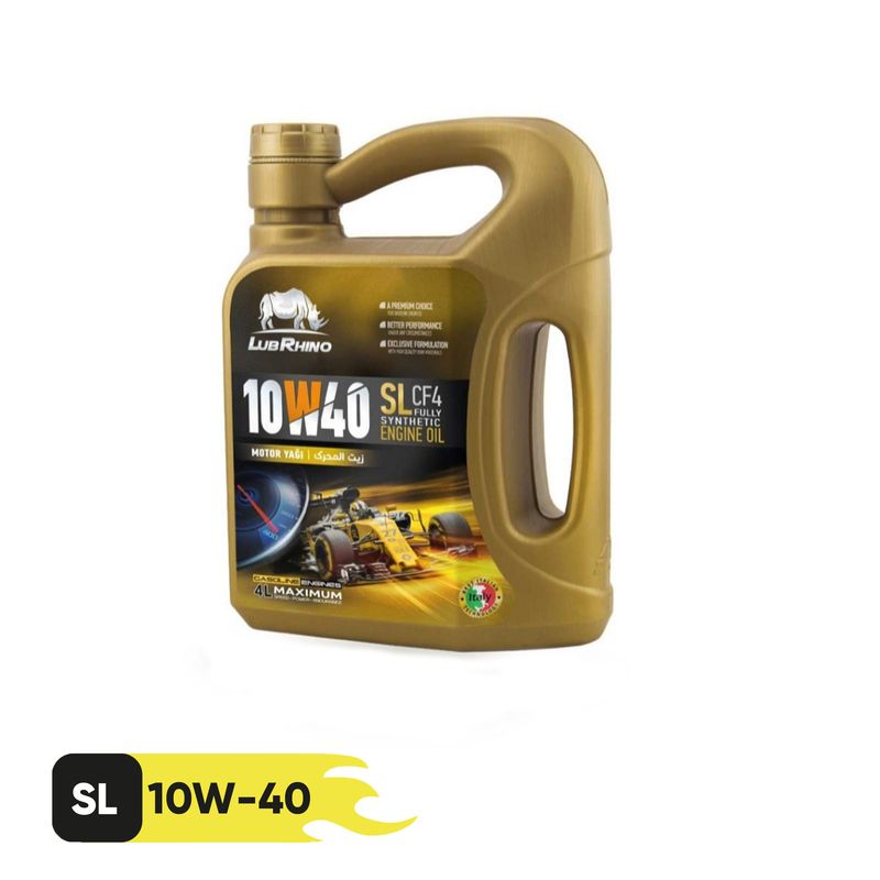 روغن موتور لوبرینو مدل 10w 40 sl حجم 4 لیتر
